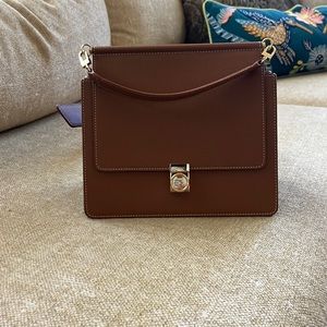 Polène Numéro Sept bag in textured camel